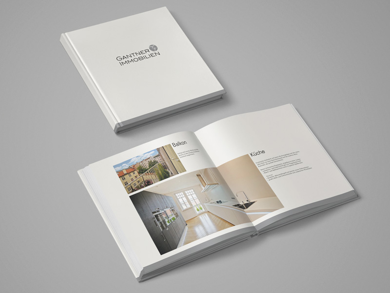 Gestaltung Exposé für Gantner Immobilien – Referenz von su-pr-design