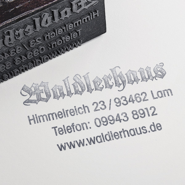 Waldlerhaus Lam Stempel